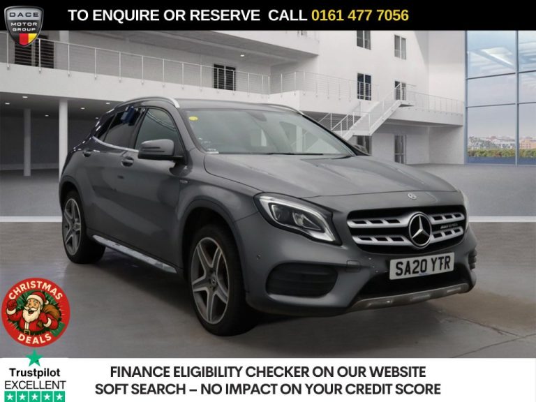 Used 2020 GREY MERCEDES-BENZ GLA SUV 1.6 GLA180 AMG Line Edition SUV 5dr Petrol 7G-DCT Euro 6 (s/s) (122 ps) PETROL (reg. 2020-07-24) (Automatic) for sale in Stockport