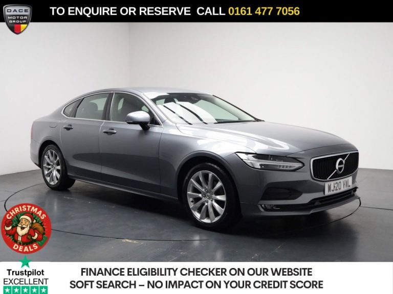 Used 2020 GREY VOLVO S90 Saloon 2.0 T4 Momentum Plus Saloon 4dr Petrol Auto Euro 6 (s/s) (190 ps) PETROL (reg. 2020-05-29) (Automatic) for sale in Stockport