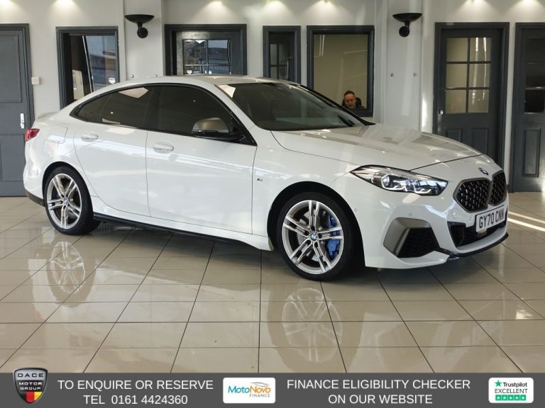 Used 2020 WHITE BMW 2 SERIES GRAN COUPE Saloon 2.0 M235i Saloon 4dr Petrol Auto xDrive Euro 6 (s/s) (306 ps) PETROL (reg. 2020-10-02) (Automatic) for sale in Stockport