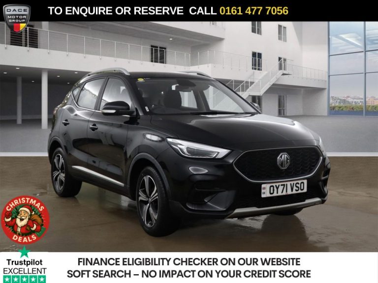 Used 2021 BLACK MG MG ZS SUV 1.0 T-GDI Excite SUV 5dr Petrol Auto Euro 6 (111 ps) PETROL (reg. 2021-11-25) (Automatic) for sale in Stockport