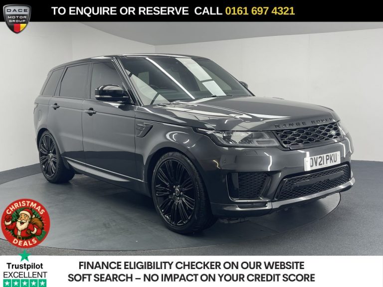 Used 2021 GREY LAND ROVER RANGE ROVER SPORT SUV 3.0 D300 MHEV HSE Dynamic Black SUV 5dr Diesel Auto 4WD Euro 6 (s/s) (300 ps) DIESEL (reg. 2021-05-28) (Automatic) for sale in Stockport