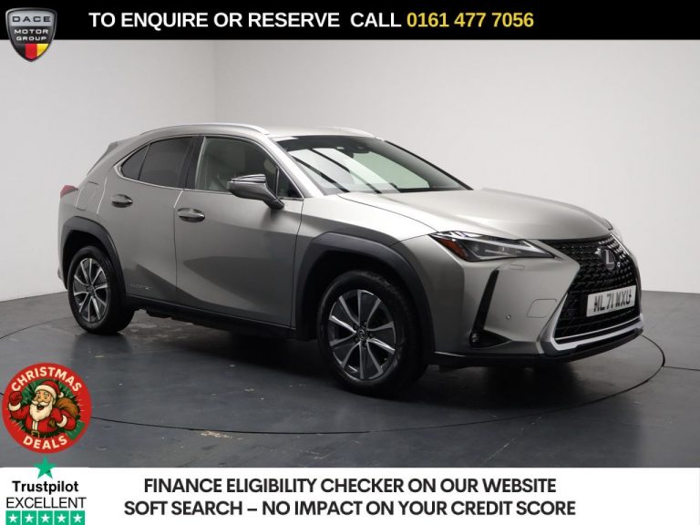 Used 2021 SILVER LEXUS UX SUV 300e 54.3kWh SUV 5dr Electric Auto (204 ps) ELECTRIC (reg. 2021-11-29) (Automatic) for sale in Stockport