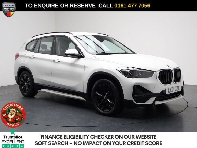 Used 2021 WHITE BMW X1 SUV 1.5 25e 10kWh Sport SUV 5dr Petrol Plug-in Hybrid Auto xDrive Euro 6 (s/s) (220 ps) PETROL PLUG-IN HYBRID (reg. 2021-10-14) (Automatic) for sale in Stockport