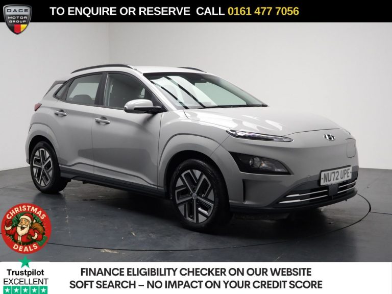 Used 2022 GREY HYUNDAI KONA SUV 39kWh SE Connect SUV 5dr Electric Auto (10.5kW Charger) (136 ps) ELECTRIC (reg. 2022-10-10) (Automatic) for sale in Stockport