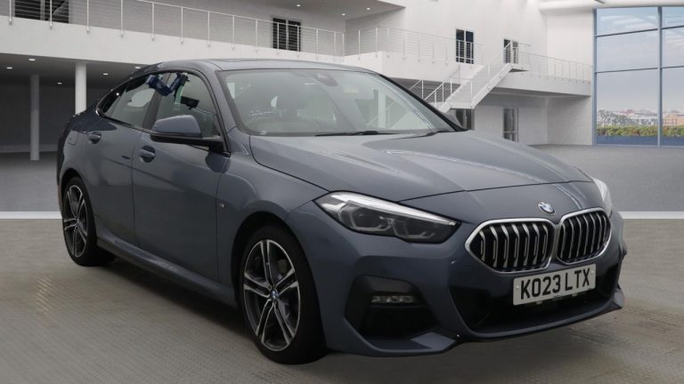 Used 2023 GREY BMW 2 SERIES GRAN COUPE Saloon 1.5 218i M Sport Saloon 4dr Petrol DCT Euro 6 (s/s) (136 ps) PETROL (reg. 2023-07-20) (Automatic) for sale in Stockport