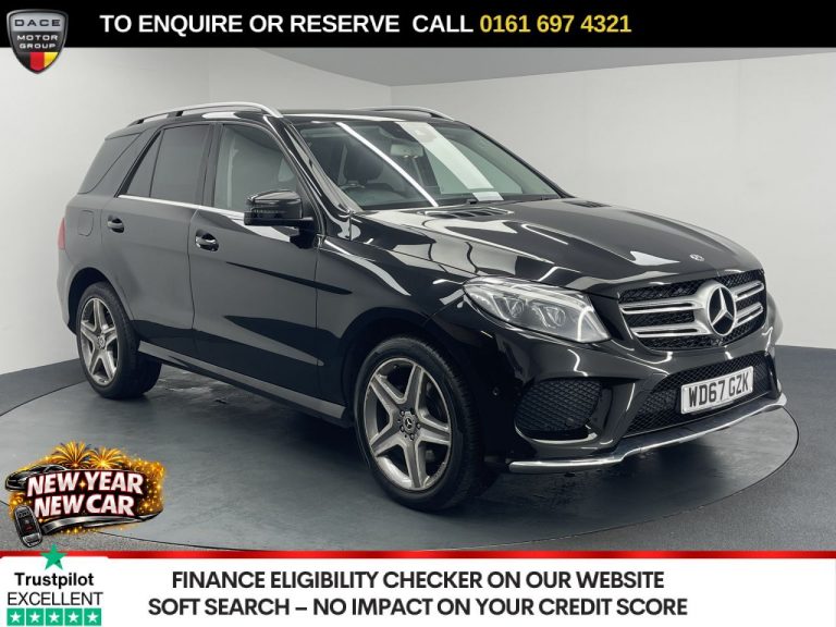 Used 2018 BLACK MERCEDES-BENZ GLE SUV 2.1 GLE250d AMG Line SUV 5dr Diesel G-Tronic 4MATIC Euro 6 (s/s) (204 ps) DIESEL (reg. 2018-01-30) (Automatic) for sale in Stockport