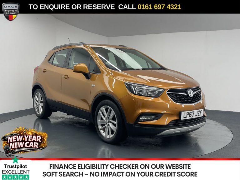 Used 2018 ORANGE VAUXHALL MOKKA X SUV 1.4i Turbo Active SUV 5dr Petrol Auto Euro 6 (140 ps) PETROL (reg. 2018-02-12) (Automatic) for sale in Stockport