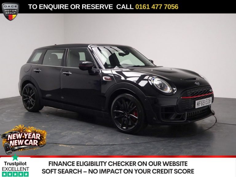 Used 2019 BLACK MINI CLUBMAN Estate 2.0 John Cooper Works Estate 6dr Petrol Steptronic ALL4 Euro 6 (s/s) (306 ps) PETROL (reg. 2019-09-30) (Automatic) for sale in Stockport