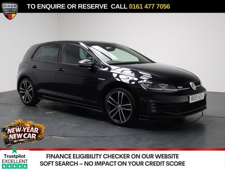 Used 2019 BLACK VOLKSWAGEN GOLF Hatchback 2.0 TDI GTD Hatchback 5dr Diesel DSG Euro 6 (s/s) (184 ps) DIESEL (reg. 2019-06-17) (Automatic) for sale in Stockport