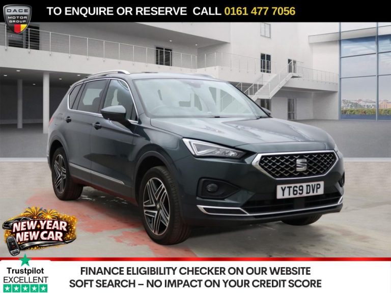 Used 2019 GREEN SEAT TARRACO SUV 2.0 TDI XCELLENCE SUV 5dr Diesel DSG 4Drive Euro 6 (s/s) (150 ps) DIESEL (reg. 2019-09-16) (Automatic) for sale in Stockport