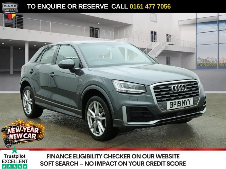 Used 2019 GREY AUDI Q2 SUV 1.5 TFSI CoD 35 S line SUV 5dr Petrol S Tronic Euro 6 (s/s) (150 ps) PETROL (reg. 2019-04-30) (Automatic) for sale in Stockport