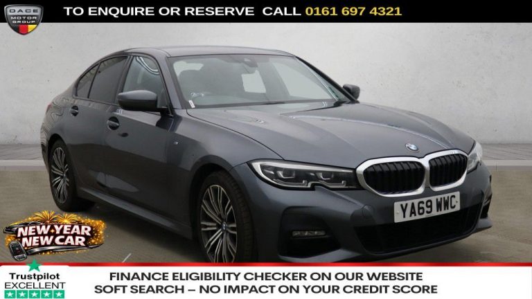 Used 2019 GREY BMW 3 SERIES Saloon 3.0 330d M Sport Saloon 4dr Diesel Auto xDrive Euro 6 (s/s) (265 ps) DIESEL (reg. 2019-12-23) (Automatic) for sale in Stockport