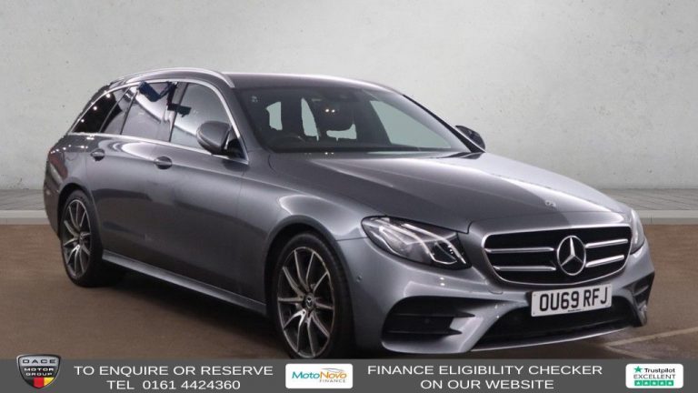Used 2019 GREY MERCEDES-BENZ E-CLASS Estate 2.0 E220d AMG Line Edition Estate 5dr Diesel G-Tronic+ Euro 6 (s/s) (194 ps) DIESEL (reg. 2019-09-30) (Automatic) for sale in Stockport