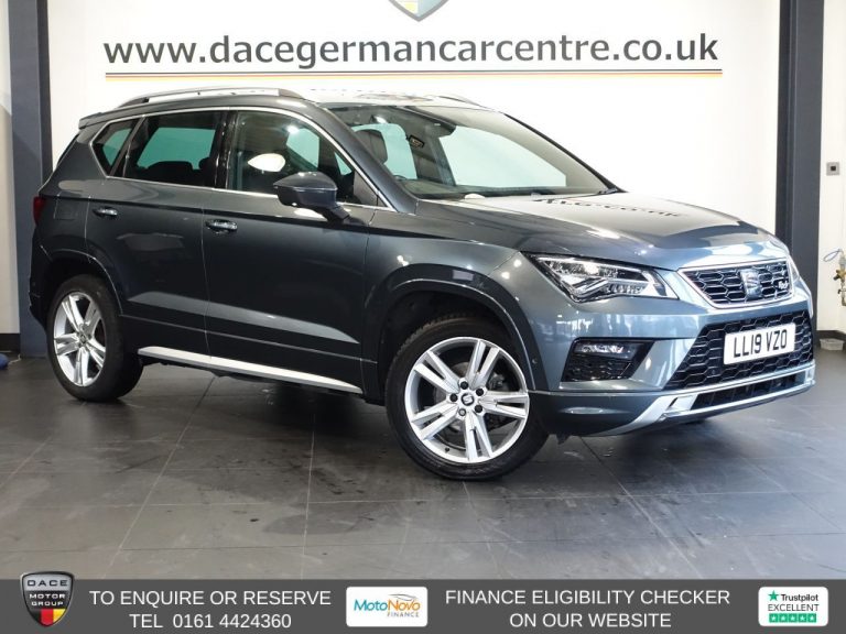 Used 2019 GREY SEAT ATECA SUV 1.5 TSI EVO FR SUV 5dr Petrol DSG Euro 6 (s/s) (150 ps) PETROL (reg. 2019-04-16) (Automatic) for sale in Stockport