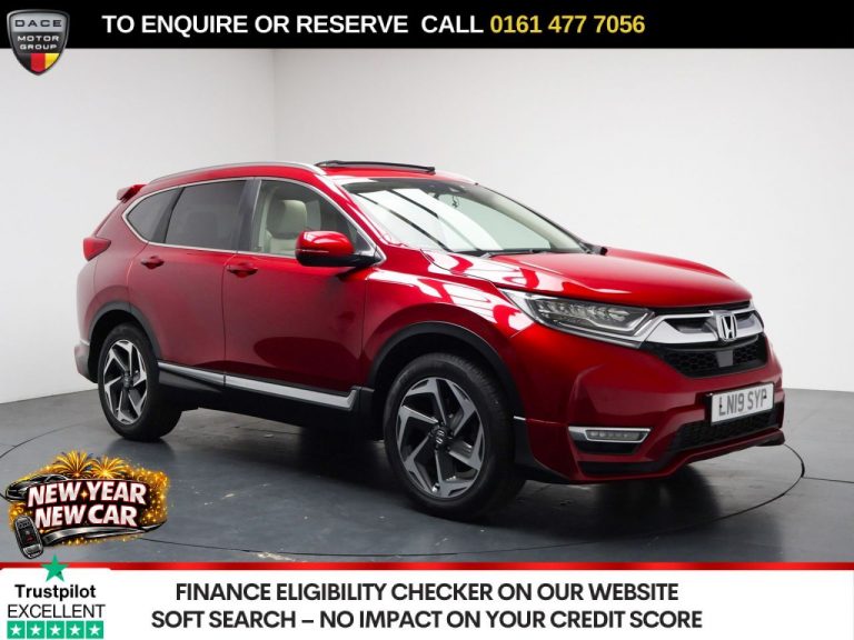 Used 2019 RED HONDA CR-V SUV 1.5 VTEC Turbo EX SUV 5dr Petrol CVT 4WD Euro 6 (193 ps) PETROL (reg. 2019-03-13) (Automatic) for sale in Stockport