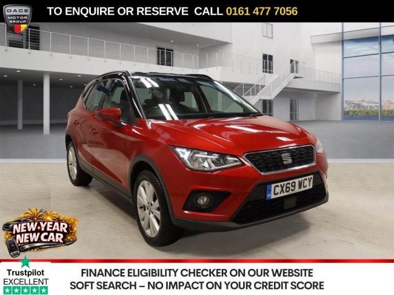 Used 2019 RED SEAT ARONA SUV 1.0 TSI GPF SE SUV 5dr Petrol DSG Euro 6 (s/s) (115 ps) PETROL (reg. 2019-10-10) (Automatic) for sale in Stockport