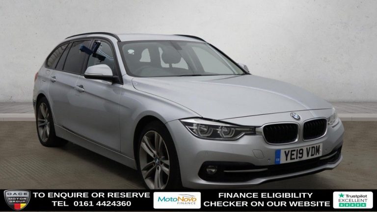 Used 2019 SILVER BMW 3 SERIES Estate 1.5 318i Sport Touring 5dr Petrol Auto Euro 6 (s/s) (136 ps) PETROL (reg. 2019-03-20) (Automatic) for sale in Stockport