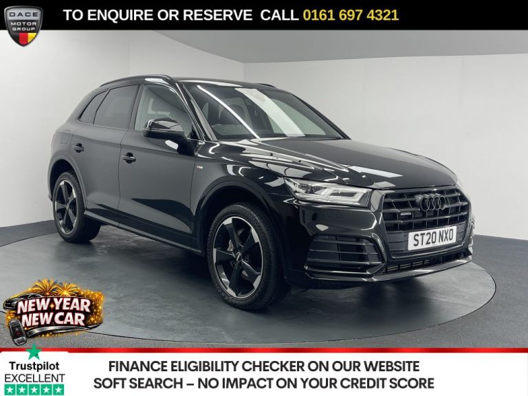 Used 2020 BLACK AUDI Q5 SUV 2.0 TFSI 45 Black Edition SUV 5dr Petrol S Tronic quattro Euro 6 (s/s) (245 ps) PETROL (reg. 2020-07-24) (Automatic) for sale in Stockport
