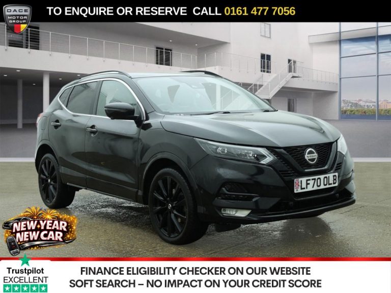 Used 2020 BLACK NISSAN QASHQAI SUV 1.3 DIG-T n-tec SUV 5dr Petrol DCT Auto Euro 6 (s/s) (160 ps) PETROL (reg. 2020-09-05) (Automatic) for sale in Stockport