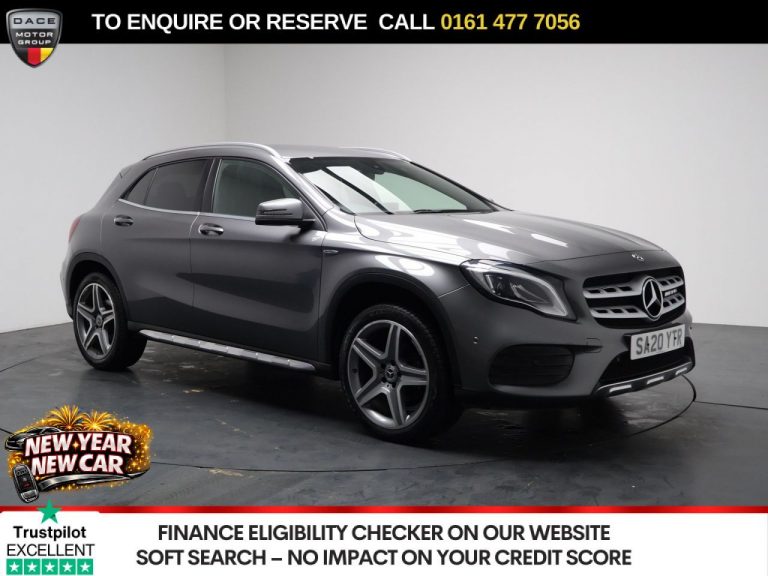 Used 2020 GREY MERCEDES-BENZ GLA SUV 1.6 GLA180 AMG Line Edition SUV 5dr Petrol 7G-DCT Euro 6 (s/s) (122 ps) PETROL (reg. 2020-07-24) (Automatic) for sale in Stockport