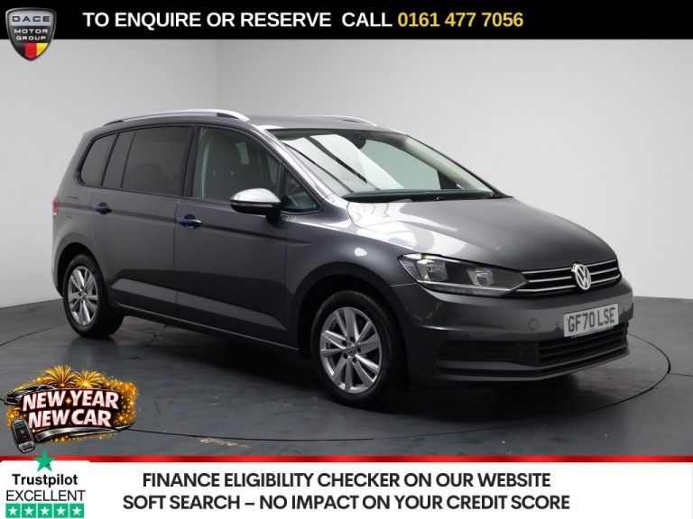 Used 2020 GREY VOLKSWAGEN TOURAN MPV 2.0 TDI SE MPV 5dr Diesel DSG Euro 6 (s/s) (115 ps) DIESEL (reg. 2020-10-07) (Automatic) for sale in Stockport