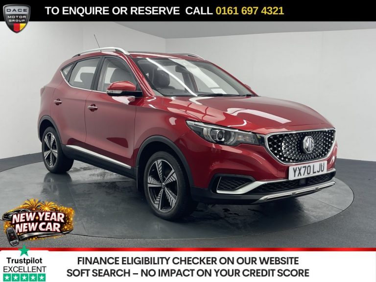 Used 2020 RED MG MG ZS SUV 44.5kWh Exclusive SUV 5dr Electric Auto (143 ps) ELECTRIC (reg. 2020-09-04) (Automatic) for sale in Stockport