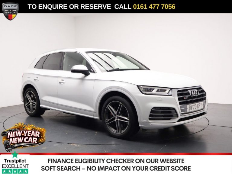 Used 2020 WHITE AUDI SQ5 SUV 3.0 TDI V6 SUV 5dr Diesel Tiptronic quattro Euro 6 (s/s) (347 ps) DIESEL (reg. 2020-10-30) (Automatic) for sale in Stockport