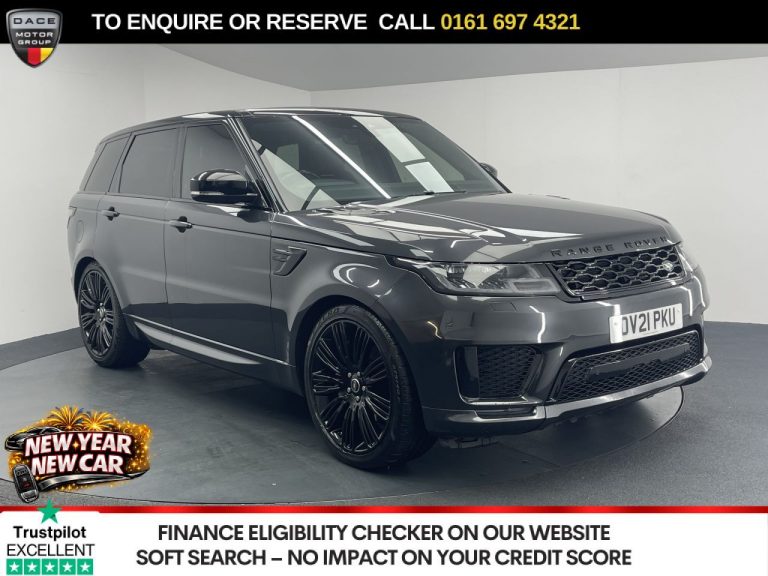 Used 2021 GREY LAND ROVER RANGE ROVER SPORT SUV 3.0 D300 MHEV HSE Dynamic Black SUV 5dr Diesel Auto 4WD Euro 6 (s/s) (300 ps) DIESEL (reg. 2021-05-28) (Automatic) for sale in Stockport