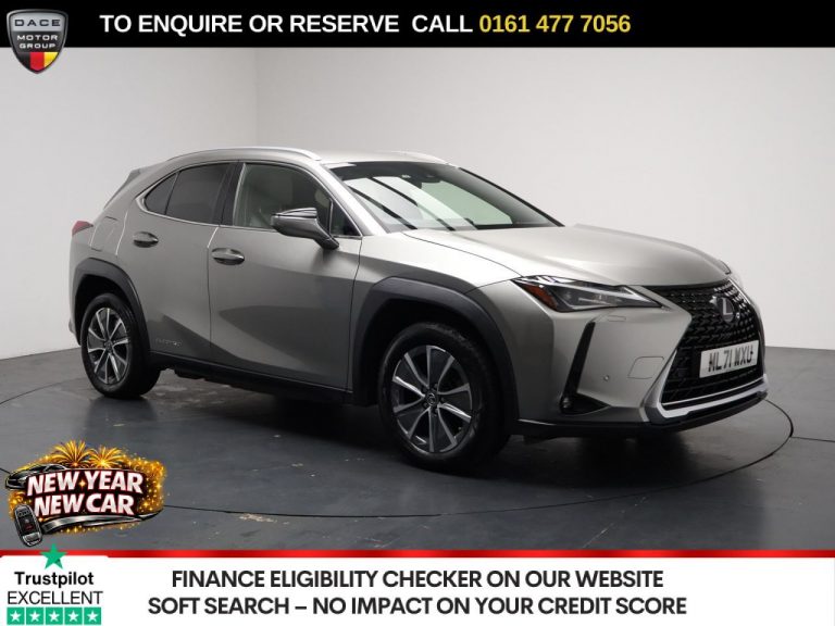 Used 2021 SILVER LEXUS UX SUV 300e 54.3kWh SUV 5dr Electric Auto (204 ps) ELECTRIC (reg. 2021-11-29) (Automatic) for sale in Stockport