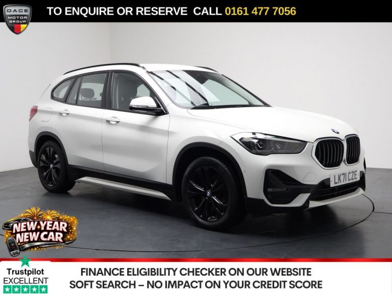 Used 2021 WHITE BMW X1 SUV 1.5 25e 10kWh Sport SUV 5dr Petrol Plug-in Hybrid Auto xDrive Euro 6 (s/s) (220 ps) PETROL PLUG-IN HYBRID (reg. 2021-10-14) (Automatic) for sale in Stockport