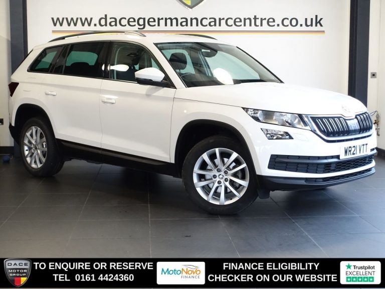 Used 2021 WHITE SKODA KODIAQ SUV 2.0 TDI SE SUV 5dr Diesel DSG 4WD Euro 6 (s/s) (5 Seat) (150 ps) DIESEL (reg. 2021-05-14) (Automatic) for sale in Stockport