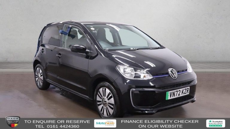 Used 2022 BLACK VOLKSWAGEN e-up! Hatchback 36.8kWh e-up! Hatchback 5dr Electric Auto (82 ps) ELECTRIC (reg. 2022-12-30) (Automatic) for sale in Stockport
