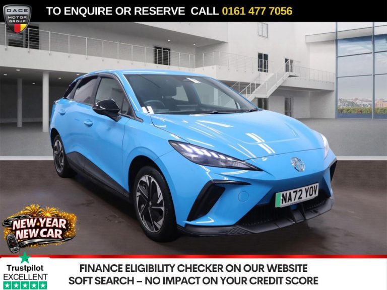 Used 2022 BLUE MG Mg4 Hatchback 51kWh SE Hatchback 5dr Electric Auto (170 ps) ELECTRIC (reg. 2022-11-09) (Automatic) for sale in Stockport