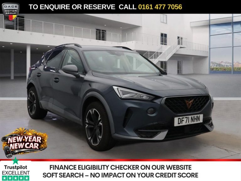 Used 2022 GREY CUPRA FORMENTOR SUV 1.4 eHybrid 12.8kWh V1 SUV 5dr Petrol Plug-in Hybrid DSG Euro 6 (s/s) (204 ps) PETROL PLUG-IN HYBRID (reg. 2022-01-19) (Automatic) for sale in Stockport