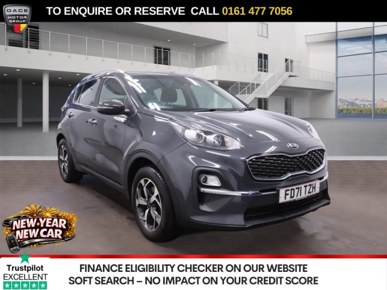 Used 2022 GREY KIA SPORTAGE SUV 1.6 CRDi MHEV 2 SUV 5dr Diesel Hybrid DCT Euro 6 (s/s) (134 bhp) DIESEL HYBRID (reg. 2022-02-15) (Automatic) for sale in Stockport
