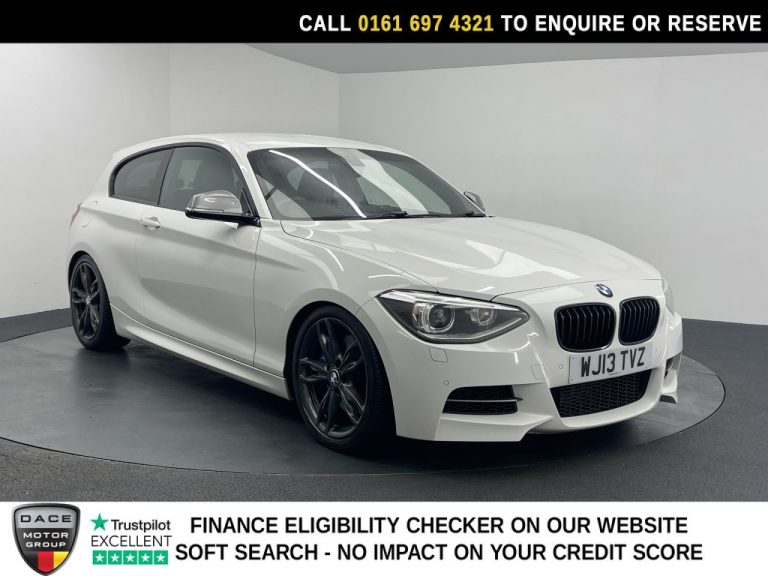 Used 2013 WHITE BMW 1 SERIES Hatchback 3.0 M135i Hatchback 3dr Petrol Auto Euro 5 (s/s) (320 ps) PETROL (reg. 2013-03-26) (Automatic) for sale in Stockport
