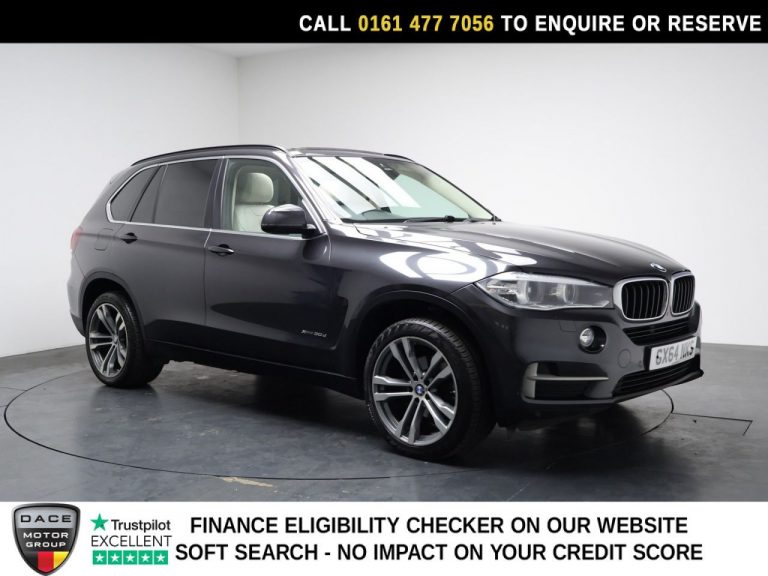 Used 2014 GREY BMW X5 SUV 3.0 30d SE SUV 5dr Diesel Auto xDrive Euro 6 (s/s) (258 ps) DIESEL (reg. 2014-09-17) (Automatic) for sale in Stockport