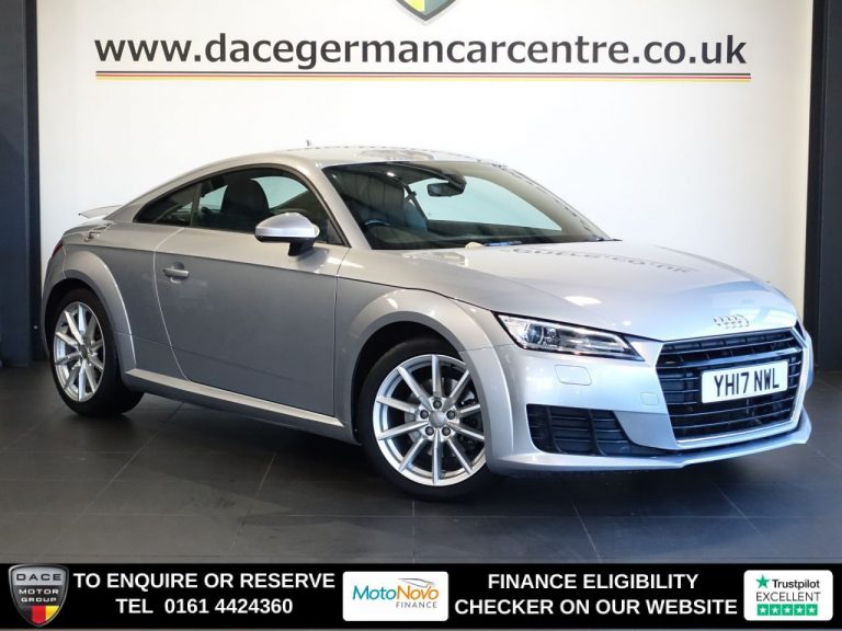 Used 2017 SILVER AUDI TT Coupe 2.0 TFSI Sport Coupe 3dr Petrol S Tronic Euro 6 (s/s) (230 ps) PETROL (reg. 2017-03-20) (Automatic) for sale in Stockport