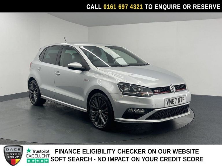 Used 2017 SILVER VOLKSWAGEN POLO Hatchback 1.8 TSI GTI Hatchback 5dr Petrol DSG Euro 6 (s/s) (192 ps) PETROL (reg. 2017-11-10) (Automatic) for sale in Stockport
