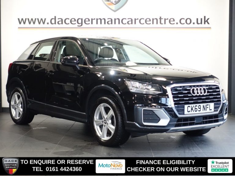 Used 2019 BLACK AUDI Q2 SUV 1.6 TDI 30 Sport SUV 5dr Diesel S Tronic Euro 6 (s/s) (116 ps) DIESEL (reg. 2019-10-18) (Automatic) for sale in Stockport