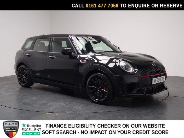 Used 2019 BLACK MINI CLUBMAN Estate 2.0 John Cooper Works Estate 6dr Petrol Steptronic ALL4 Euro 6 (s/s) (306 ps) PETROL (reg. 2019-09-30) (Automatic) for sale in Stockport