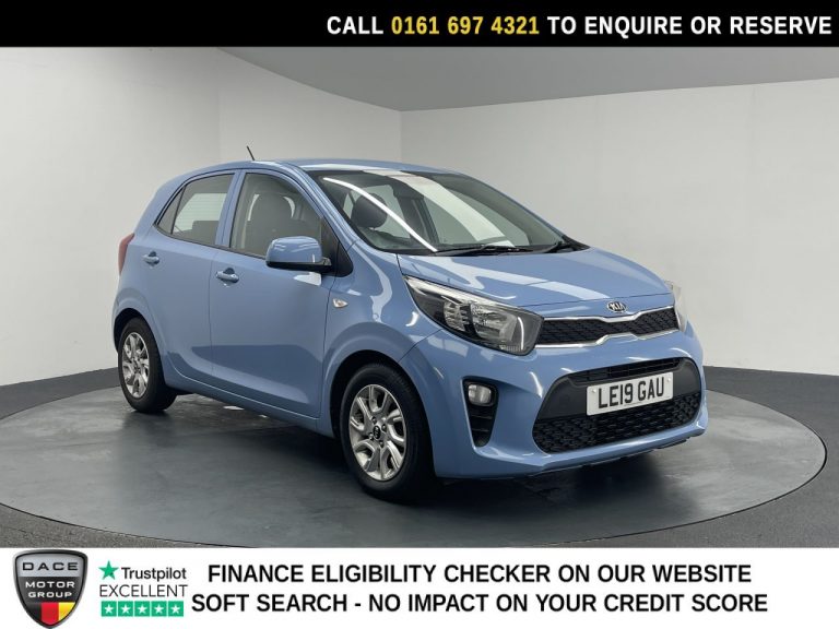 Used 2019 BLUE KIA PICANTO Hatchback 1.25 2 Hatchback 5dr Petrol Auto Euro 6 (83 bhp) PETROL (reg. 2019-06-19) (Automatic) for sale in Stockport