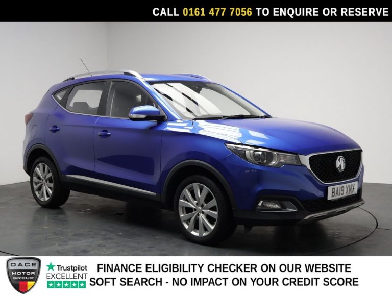 Used 2019 BLUE MG MG ZS SUV 1.0 T-GDI Excite SUV 5dr Petrol Auto Euro 6 (111 ps) PETROL (reg. 2019-06-05) (Automatic) for sale in Stockport
