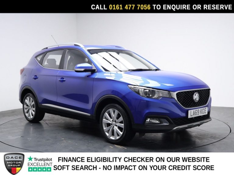 Used 2019 BLUE MG MG ZS SUV 1.0 T-GDI Excite SUV 5dr Petrol Auto Euro 6 (111 ps) PETROL (reg. 2019-12-31) (Automatic) for sale in Stockport