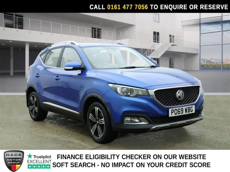 Used 2019 BLUE MG MG ZS SUV 1.0 T-GDI Exclusive SUV 5dr Petrol Auto Euro 6 (111 ps) PETROL (reg. 2019-12-18) (Automatic) for sale in Stockport