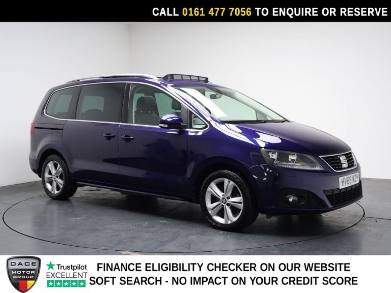 Used 2019 BLUE SEAT ALHAMBRA MPV 2.0 TDI XCELLENCE MPV 5dr Diesel DSG Euro 6 (s/s) (150 ps) DIESEL (reg. 2019-12-16) (Automatic) for sale in Stockport