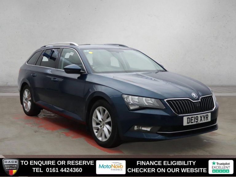 Used 2019 BLUE SKODA SUPERB Estate 1.5 TSI ACT SE Technology Estate 5dr Petrol DSG Euro 6 (s/s) (150 ps) PETROL (reg. 2019-03-05) (Automatic) for sale in Stockport