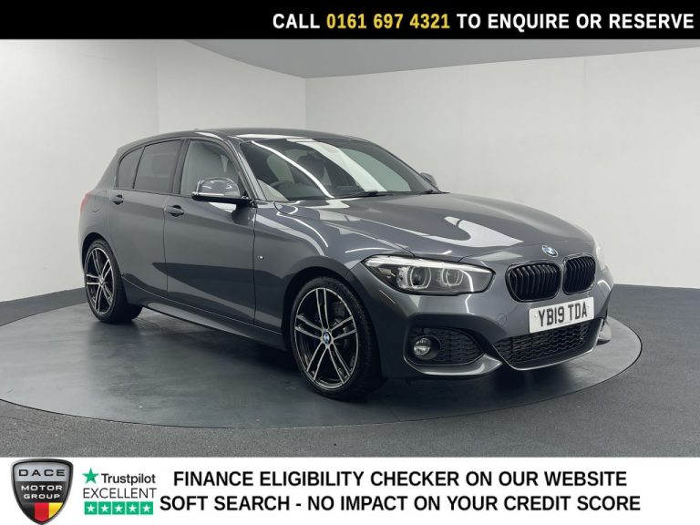Used 2019 GREY BMW 1 SERIES Hatchback 1.5 116d M Sport Shadow Edition Hatchback 5dr Diesel Auto Euro 6 (s/s) (116 ps) DIESEL (reg. 2019-08-02) (Automatic) for sale in Stockport