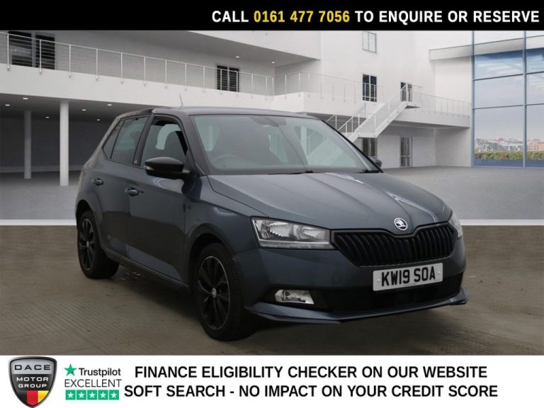 Used 2019 GREY SKODA FABIA Hatchback 1.0 TSI Monte Carlo Hatchback 5dr Petrol DSG Euro 6 (s/s) (110 ps) PETROL (reg. 2019-05-10) (Automatic) for sale in Stockport