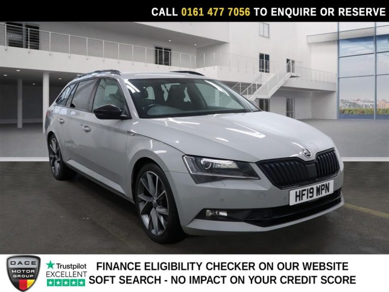 Used 2019 GREY SKODA SUPERB Estate 1.5 TSI ACT SportLine Plus Estate 5dr Petrol DSG Euro 6 (s/s) (150 ps) PETROL (reg. 2019-03-22) (Automatic) for sale in Stockport